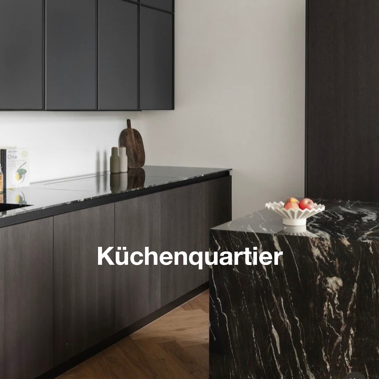 Designerküche von Küchenquartier